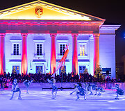 Magi&scaron;kasis &bdquo;Vilniaus ledas&ldquo; Vilniaus Rotu&scaron;ės aik&scaron;tėje