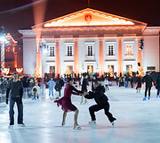 Magi&scaron;kasis &bdquo;Vilniaus ledas&ldquo; Vilniaus Rotu&scaron;ės aik&scaron;tėje