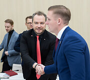 Premjerė susitiko su Vilniaus rajono savivaldybės vadovybe