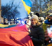 Paramos ir solidarumo eitynės &bdquo;Mūsų vėliavos &ndash; laisvės vėliavos!&ldquo;