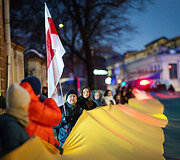 Paramos ir solidarumo eitynės &bdquo;Mūsų vėliavos &ndash; laisvės vėliavos!&ldquo;