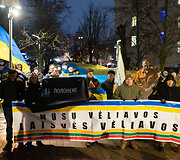 Paramos ir solidarumo eitynės &bdquo;Mūsų vėliavos &ndash; laisvės vėliavos!&ldquo;