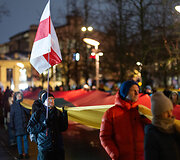 Paramos ir solidarumo eitynės &bdquo;Mūsų vėliavos &ndash; laisvės vėliavos!&ldquo;