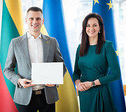 Ernestas Česokas, Inga Ruginienė
