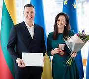 Saulius Klevinskas, Inga Ruginienė