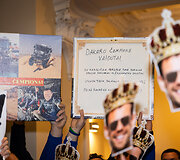 Dakaro ralio čempionų pasitikimas Vilniaus oro uoste