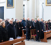 Lietuvos, Lenkijos ir Ukrainos Prezidentai dalyvaus &scaron;v. Mi&scaron;iose 1863&ndash;1964 metų sukilimo metinėms paminėti&nbsp;