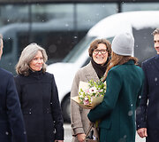 Danijos karaliaus ir karalienės pasitikimas Vilniaus oro uoste