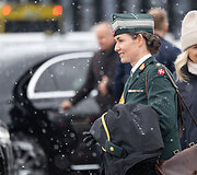 Danijos karaliaus ir karalienės pasitikimas Vilniaus oro uoste