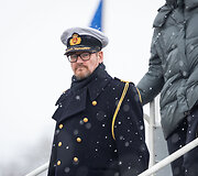 Danijos karaliaus ir karalienės pasitikimas Vilniaus oro uoste