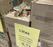 Prekių kainos parduotuvėje &bdquo;Litas&rdquo;