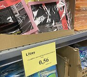 Prekių kainos parduotuvėje &bdquo;Litas&rdquo;