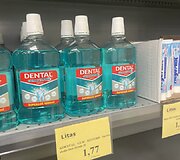 Prekių kainos parduotuvėje &bdquo;Litas&rdquo;