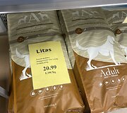 Prekių kainos parduotuvėje &bdquo;Litas&rdquo;