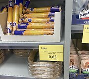 Prekių kainos parduotuvėje &bdquo;Litas&rdquo;