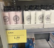 Prekių kainos parduotuvėje &bdquo;Litas&rdquo;