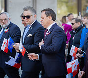 Vilniaus gatvėmis žygiavo tradicinė Lietuvos lenkų sąjungos organizuojama eisena