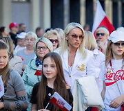 Vilniaus gatvėmis žygiavo tradicinė Lietuvos lenkų sąjungos organizuojama eisena