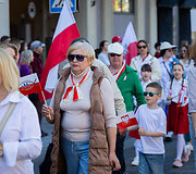 Vilniaus gatvėmis žygiavo tradicinė Lietuvos lenkų sąjungos organizuojama eisena