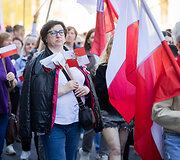 Vilniaus gatvėmis žygiavo tradicinė Lietuvos lenkų sąjungos organizuojama eisena