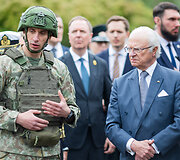Prezidento ir &Scaron;vedijos Karaliaus apsilankymas Valstybės sienos apsaugos tarnybos padalinyje