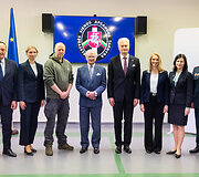 Prezidento ir &Scaron;vedijos Karaliaus apsilankymas Valstybės sienos apsaugos tarnybos padalinyje