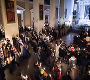 Velyknakčio liturgija Vilniaus &scaron;v. Stanislovo ir &scaron;v. Vladislovo arkikatedroje bazilikoje