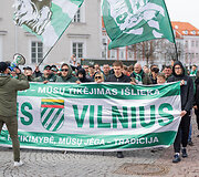 Vilniaus &bdquo;Žalgirio&ldquo; fanų eisena
