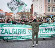Vilniaus &bdquo;Žalgirio&ldquo; fanų eisena