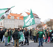 Vilniaus &bdquo;Žalgirio&ldquo; fanų eisena