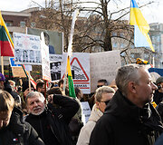 Protestas ,,&Scaron;alin rankas nuo laisvo žodžio&ldquo;
