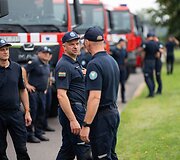 I&scaron;lydėta Lietuvos ugniagesių gelbėtojų komanda