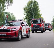 I&scaron;lydėta Lietuvos ugniagesių gelbėtojų komanda