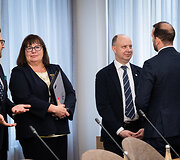 Socialdemokratų partijos, Lietuvos valstiečių ir žaliųjų sąjungos bei Demokratų sąjungos &bdquo;Vardan Lietuvos&ldquo; atstovų derybos 