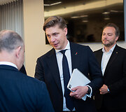 Socialdemokratų partijos, Lietuvos valstiečių ir žaliųjų sąjungos bei Demokratų sąjungos &bdquo;Vardan Lietuvos&ldquo; atstovų derybos 