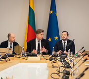 Socialdemokratų partijos, Lietuvos valstiečių ir žaliųjų sąjungos bei Demokratų sąjungos &bdquo;Vardan Lietuvos&ldquo; atstovų derybos 