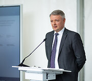 &bdquo;Rail Baltica&ldquo; geležinkelio ie&scaron;mų gamybos pradžios renginys