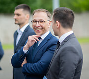 &bdquo;Rail Baltica&ldquo; geležinkelio ie&scaron;mų gamybos pradžios renginys