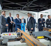 &bdquo;Rail Baltica&ldquo; geležinkelio ie&scaron;mų gamybos pradžios renginys