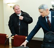 Vilniaus apygardos teismas nagrinėja buvusio kunigo Tado &Scaron;vedavičiaus bylą