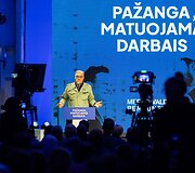 Valdas Benkunskas apibendrino nuveiktus darbus ir pristatė savo apsisprendimą dėl antrosios kadencijos