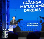 Valdas Benkunskas apibendrino nuveiktus darbus ir pristatė savo apsisprendimą dėl antrosios kadencijos