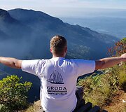 &bdquo;GRŪDOS&ldquo; kelionių vadovas T. Valaika Hortono lygumų nacionaliniame parke ant &bdquo;Pasaulio kra&scaron;to&ldquo; skardžio