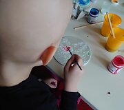Tapyba ant &scaron;ilko vaikų onkologijos skyriuje