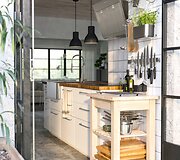 Virtuvės sodyboje planavimas su IKEA