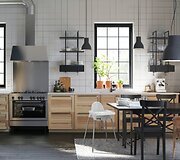 Virtuvės sodyboje planavimas su IKEA
