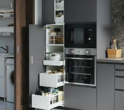 Virtuvės sodyboje planavimas su IKEA