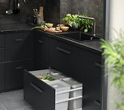 Virtuvės sodyboje planavimas su IKEA