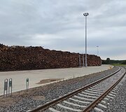  Medienos drožlių plok&scaron;čių gamyklos atidarymas Akmenės laisvojoje ekonominėje zonoje