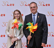 MRU 30-mečio &scaron;ventė